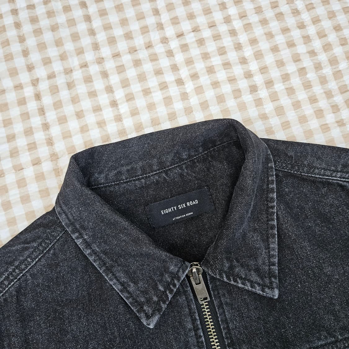 86로드 데님 청자켓 남자100 상품이미지4