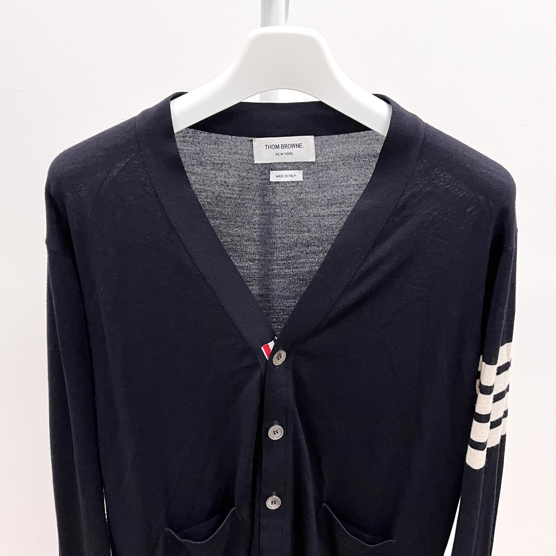 [S급/정품] 톰브라운 가디건 메리노 울 네이비 4 상품이미지2
