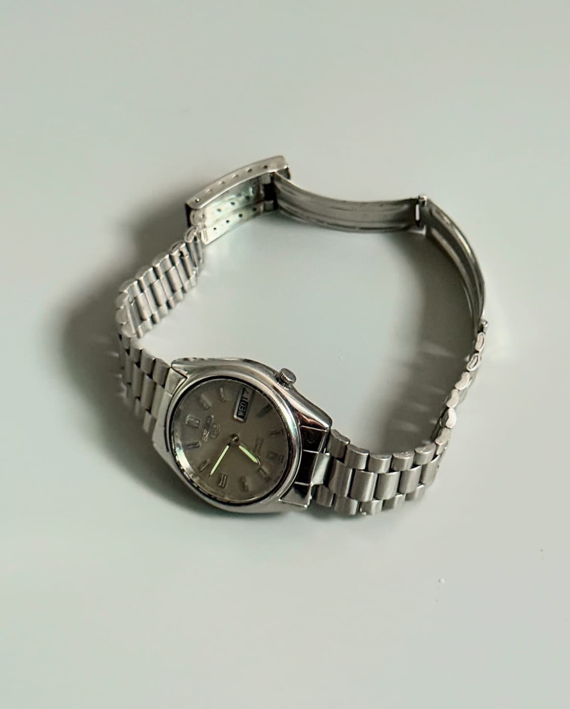 vintage SEIKO 5 Automatic metal watch 상품이미지3