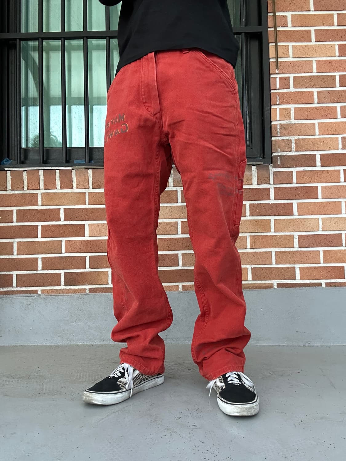 (32)아비렉스 카펜터 레터링 팬츠 상품이미지7