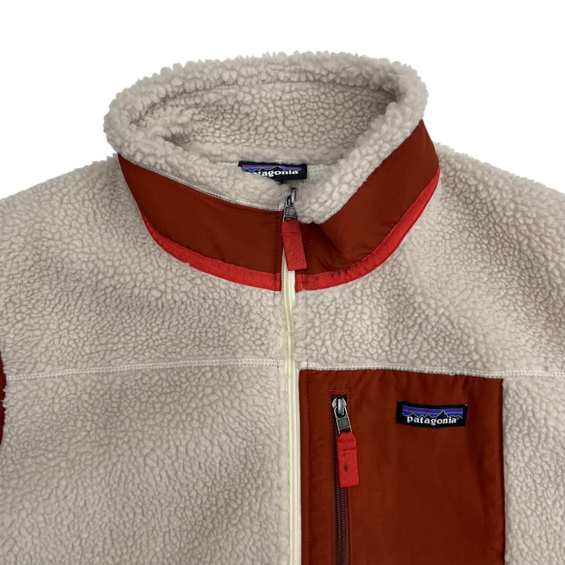 파타고니아 브라운 포켓로고 레트로 후리스 베스트 L 상품이미지4