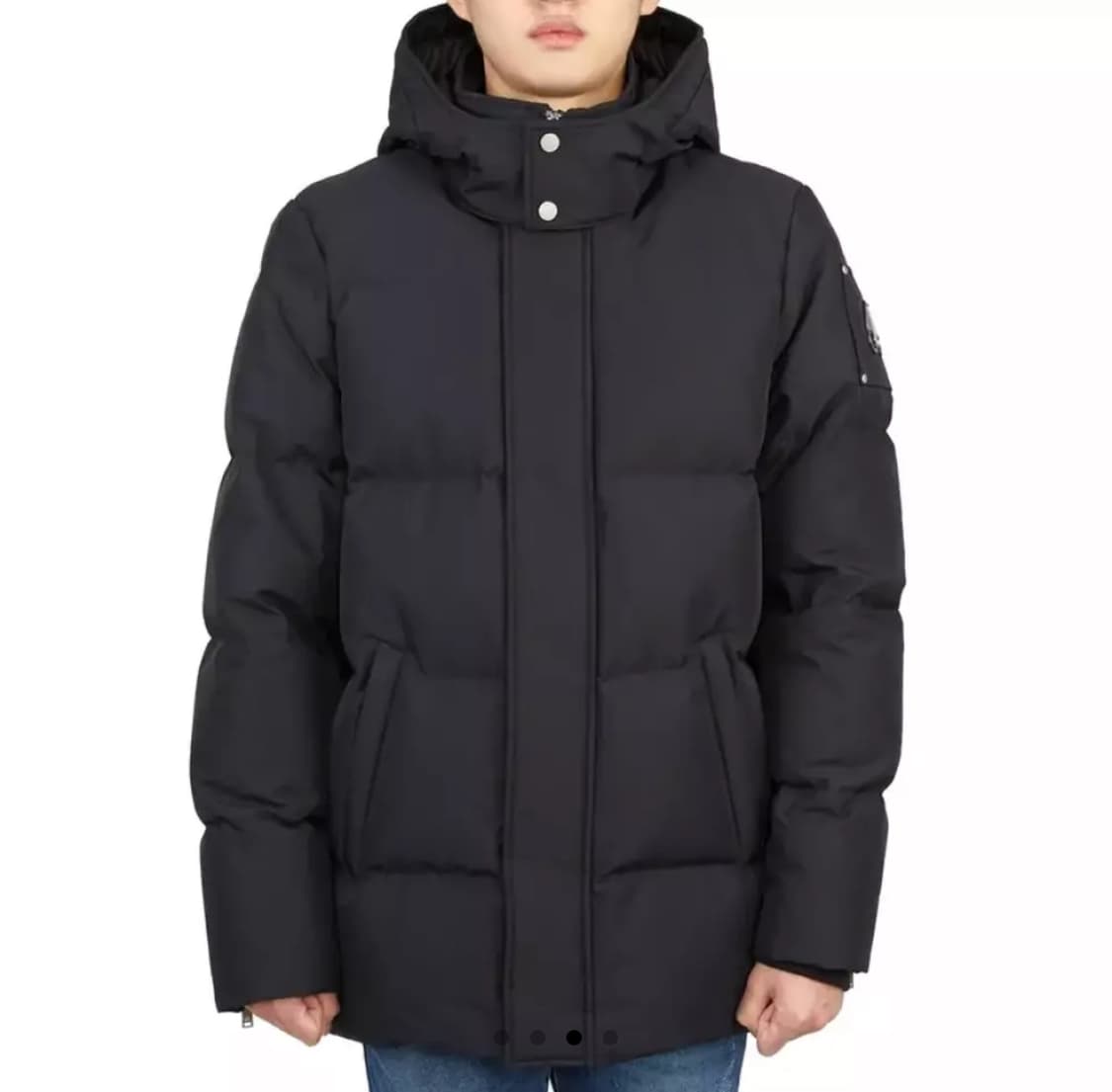 무스너클 블랙 패딩 점퍼 새상품급 xl 상품이미지6