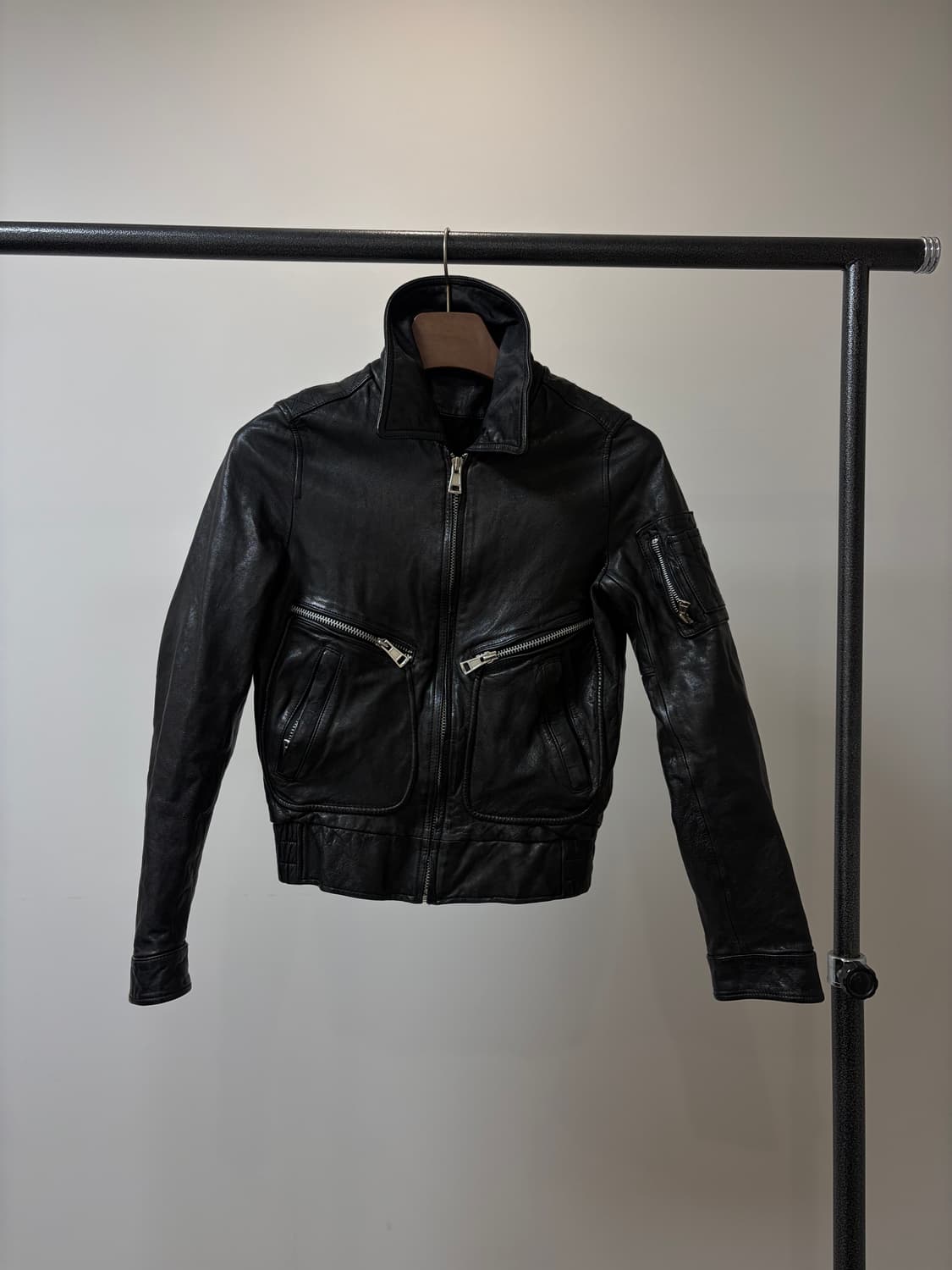 (66) 블루종 락시크 양가죽 자켓 상품이미지2