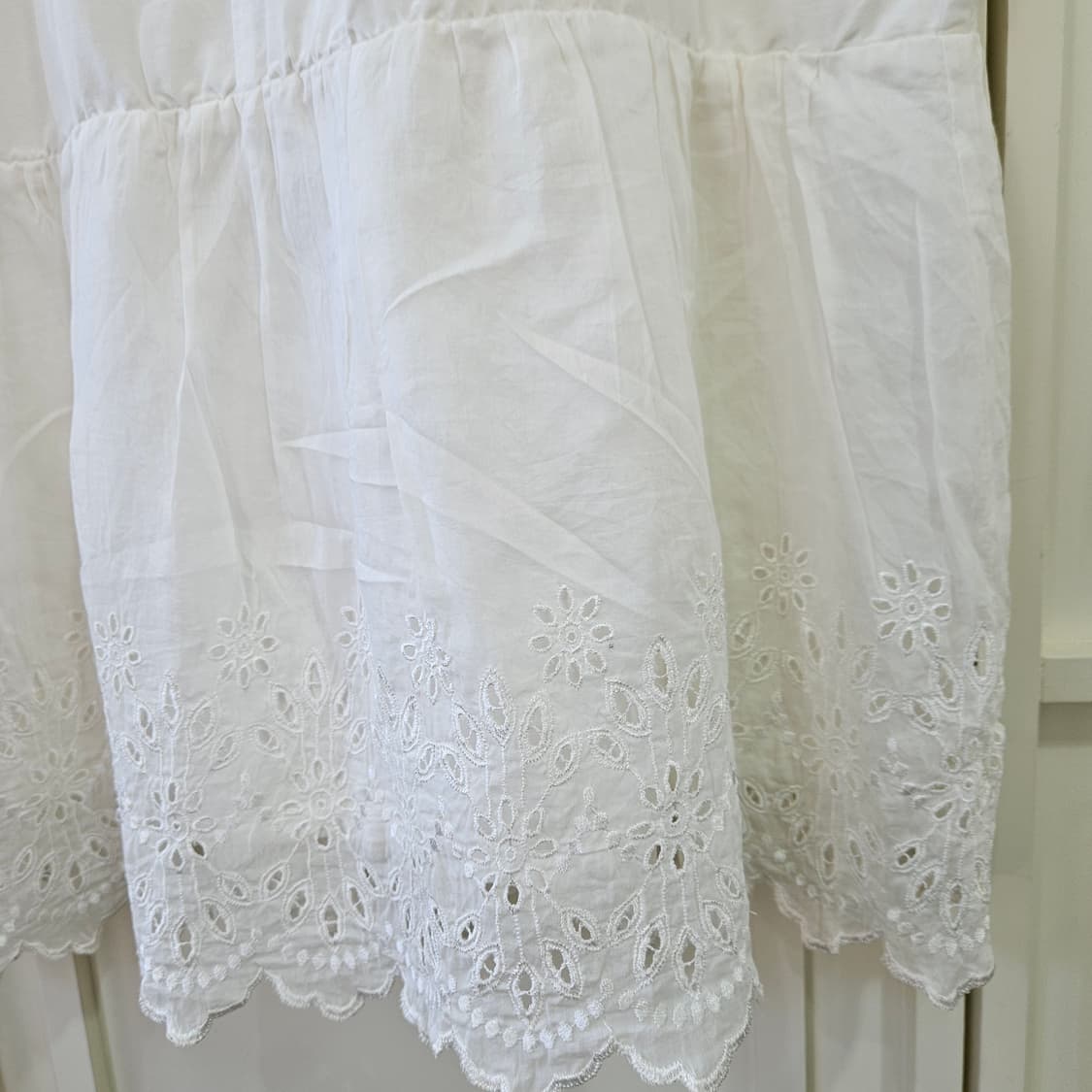 코튼 레이스 슬립 원피스 상품이미지6