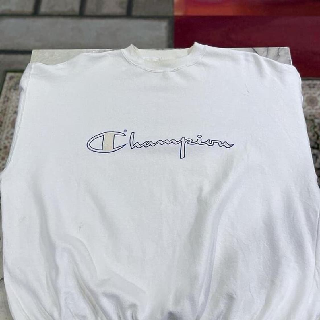 80s 챔피온 로체스터 NY 맨투맨 (XL) 상품이미지2