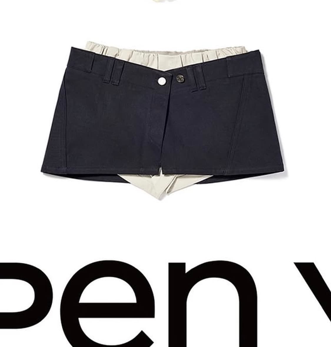 Open yy 레이어드 스커트 상품이미지1