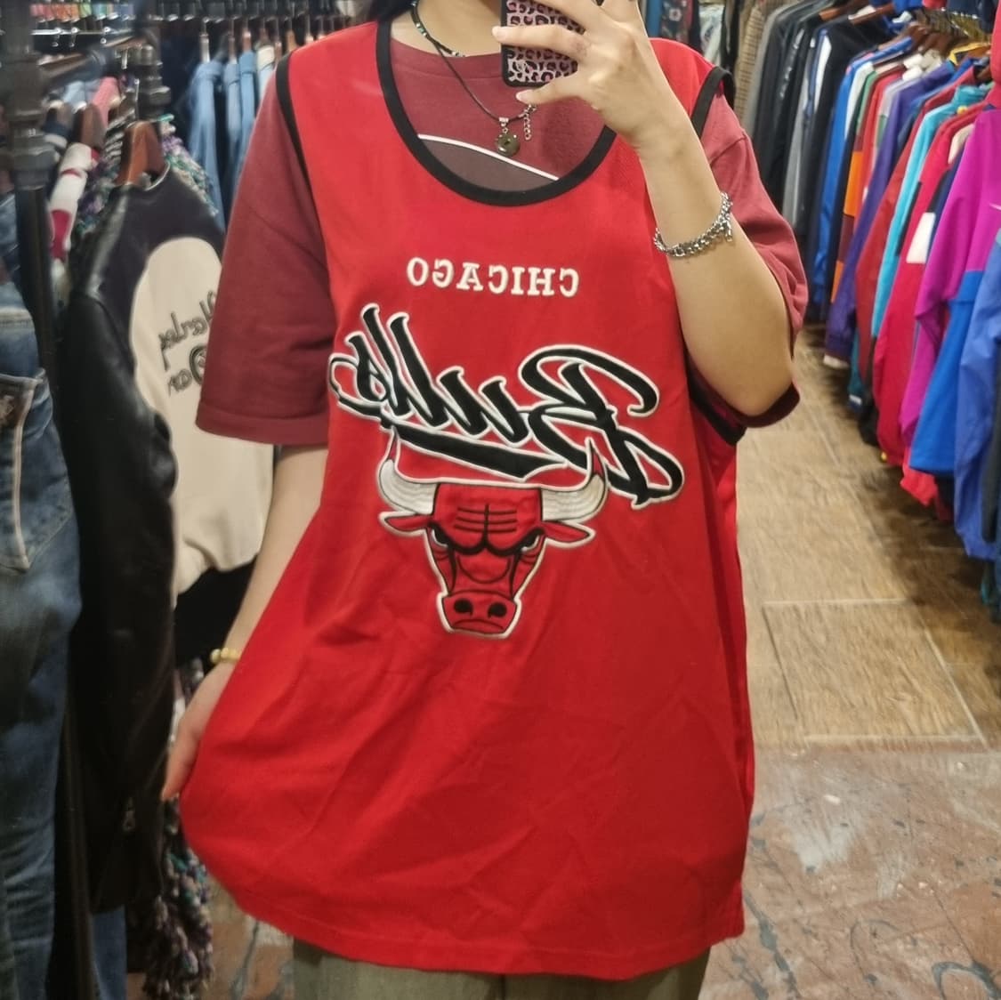 [Hi] NBA 농구나시 레드 상품이미지2