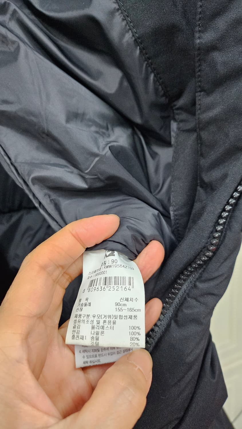 K2블랙 여성 롱패딩  상품이미지10