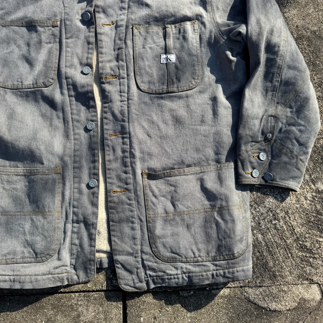 [XL] Calvin Klein 켈빈 클라인 데님 초어 자켓 상품이미지6