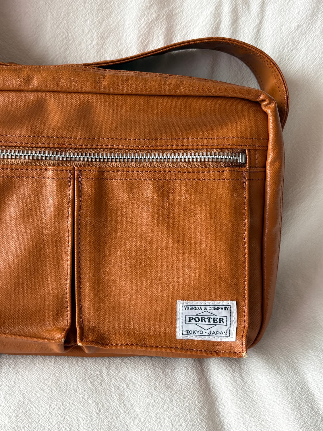 PORTER FREESTYLE SHOULDER BAG (Camel  S) 상품이미지4