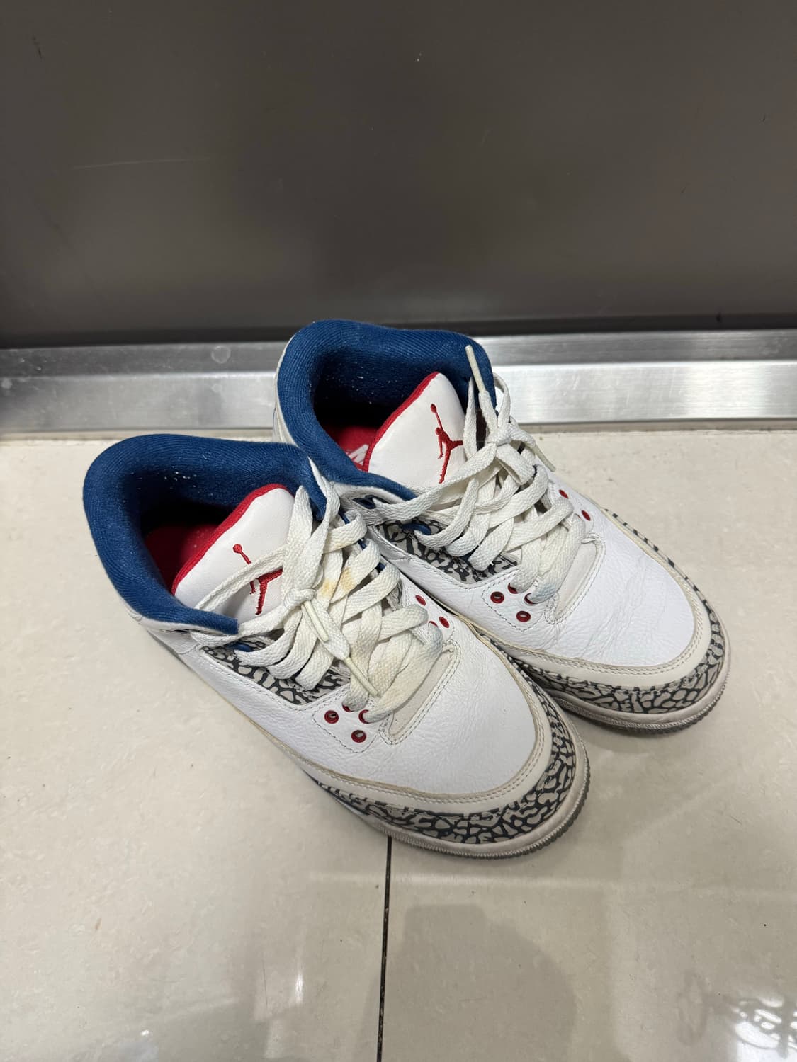 나이키 (gs)조던3 레트로 OG 트루블루 2016 [235] 상품이미지2