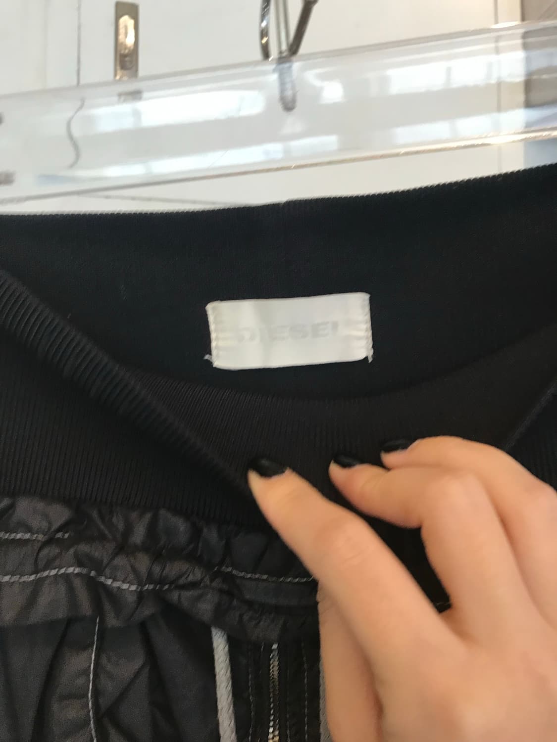 Diesel High-Waist Nylon Utility Skirt 상품이미지6