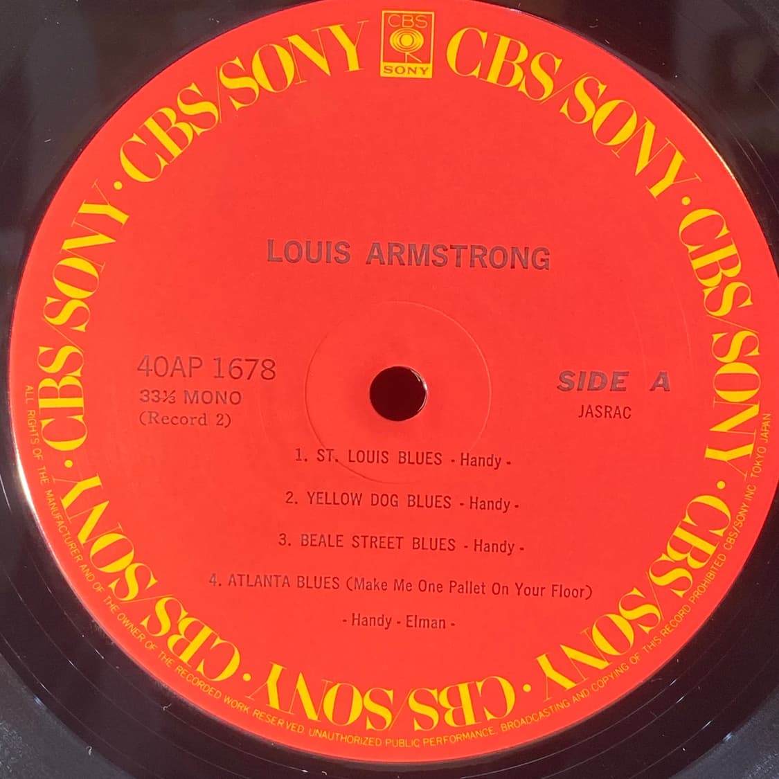 (수입중고LP-재즈) Louis Armstrong -2LP 상품이미지7