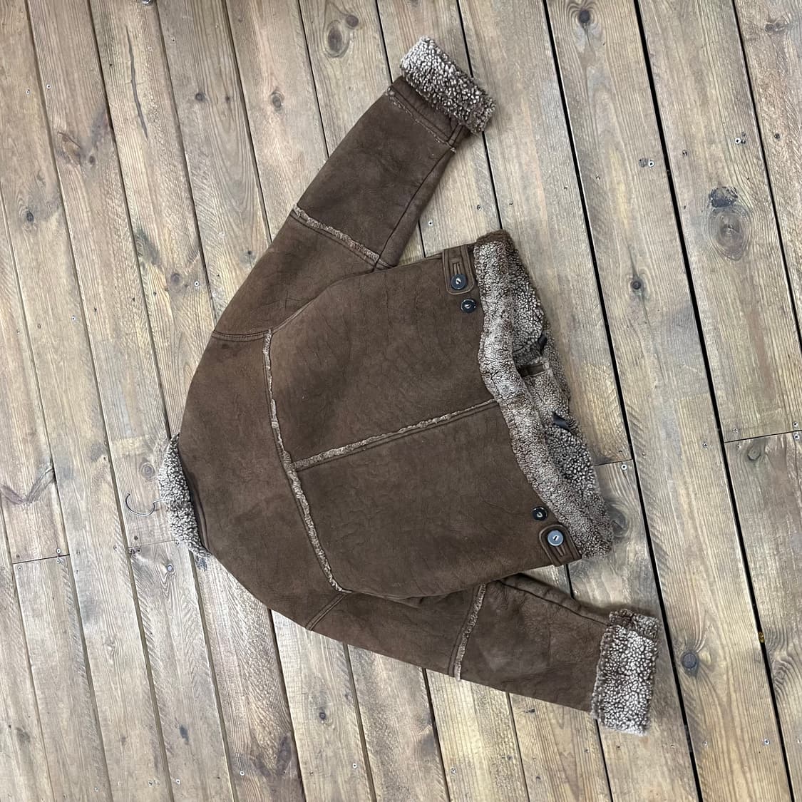 1990s 빈티지 양털 무스탕  상품이미지2