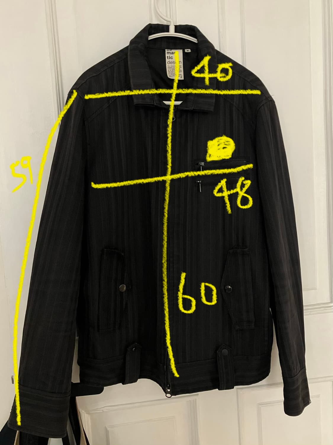 Semantic Design 스트라이프 빈티지 자켓 M 상품이미지5