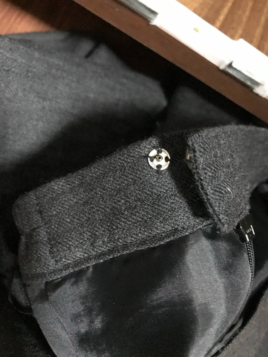 일본 빈티지 메머드 플레어 롱 프레피룩 스커트 상품이미지2