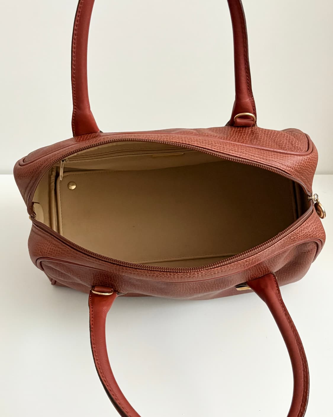 Christian Dior 디올 빈티지 CD 로고 보스턴 백 상품이미지8