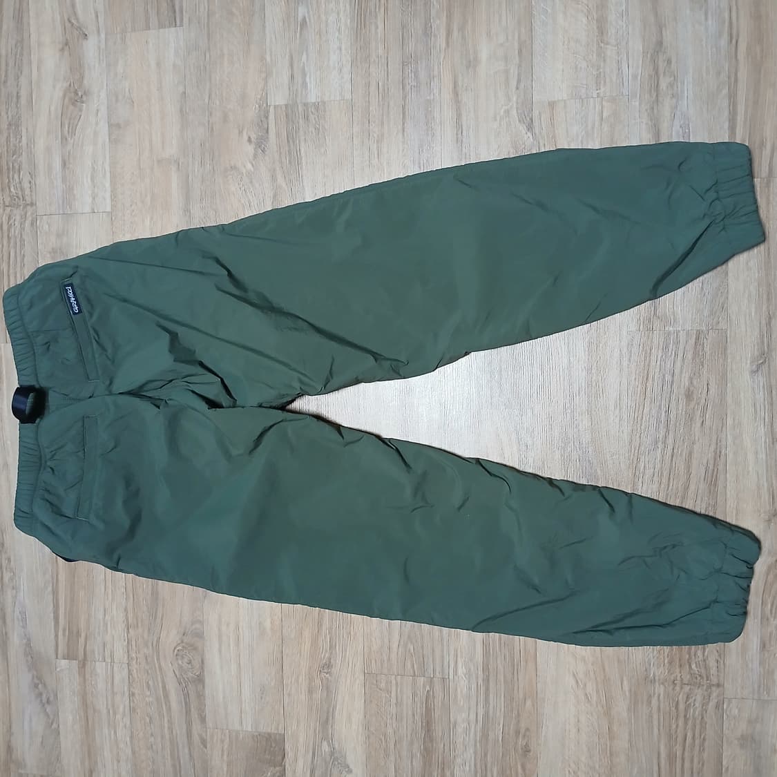 그라미치 카키 올리브 기모 플리스 기모 바지 팬츠 나일론 상품이미지4