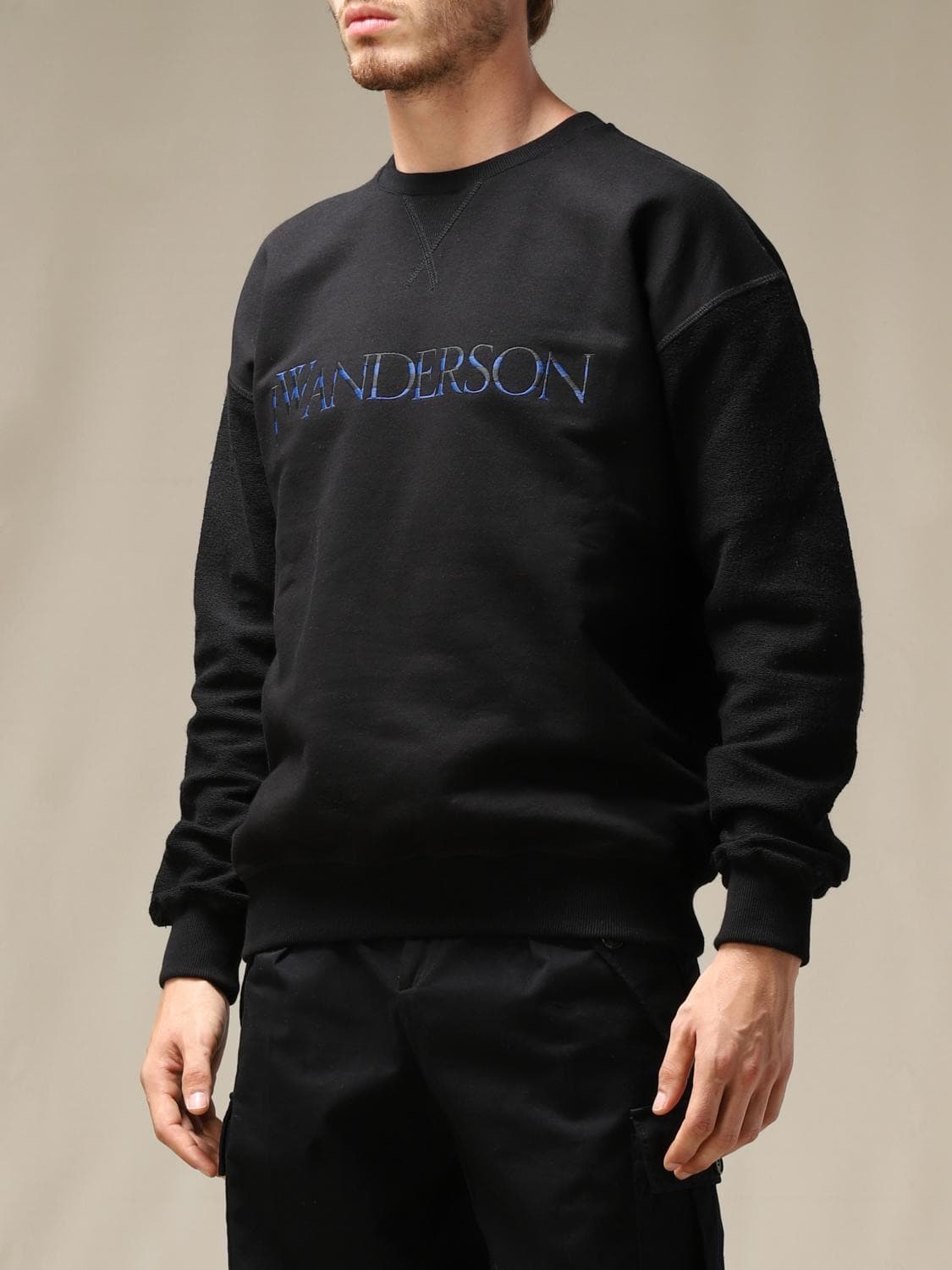 JW 앤더슨 크루넥 스웻셔츠 블랙 L  상품이미지1