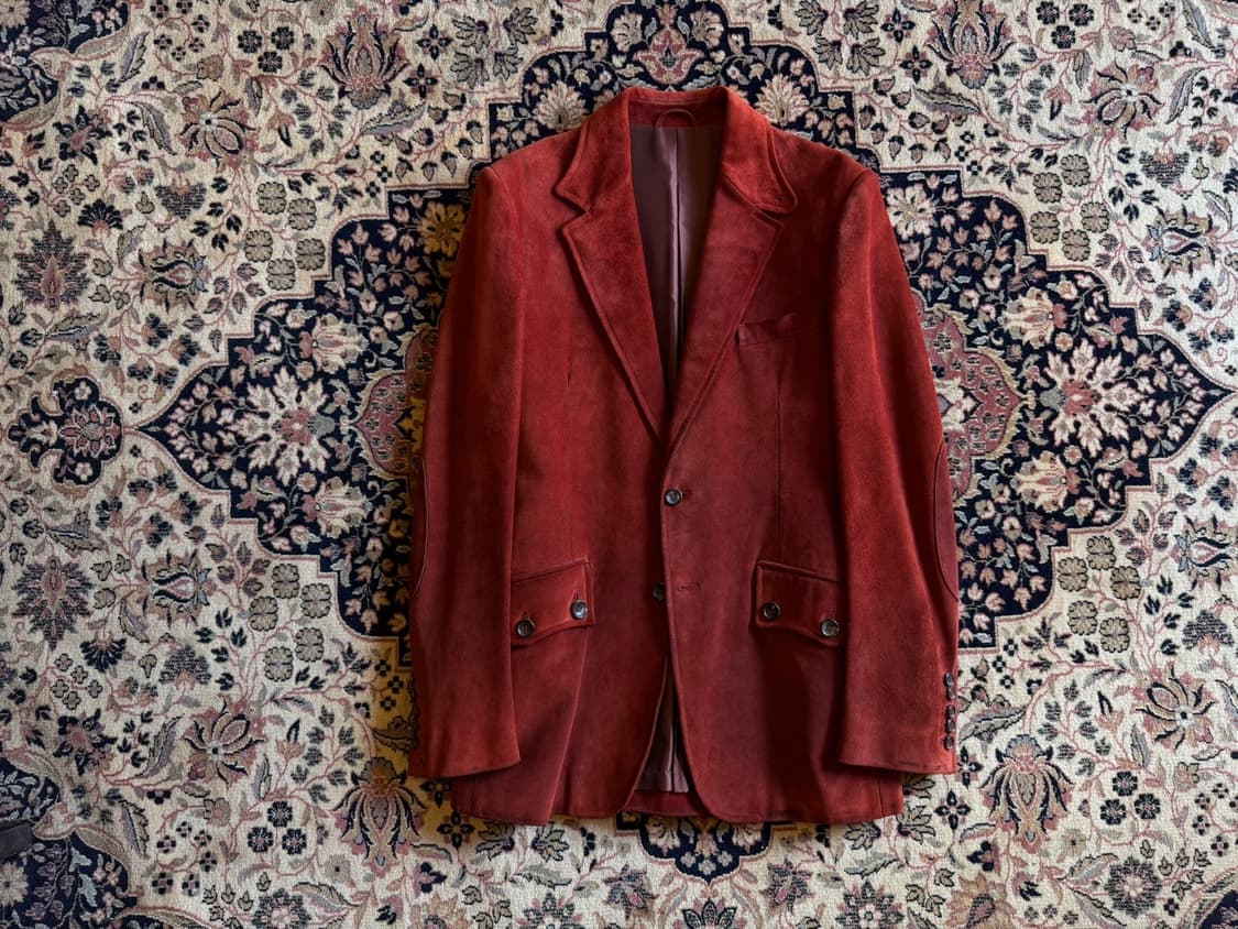 GUCCI 구찌 스웨이드 자켓 슬림100 상품이미지7