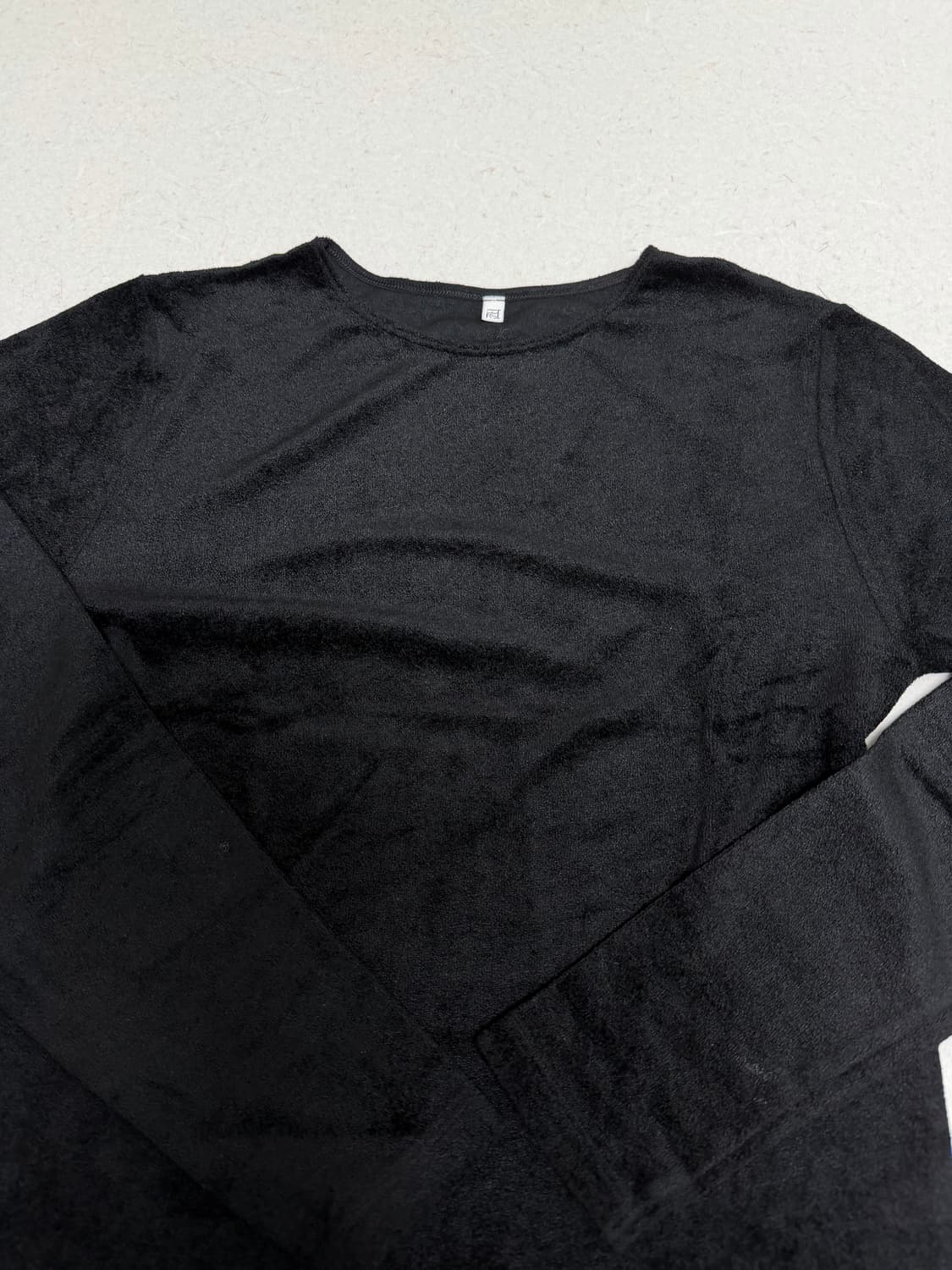 baserange omo long sleeve tee(black) 상품이미지4