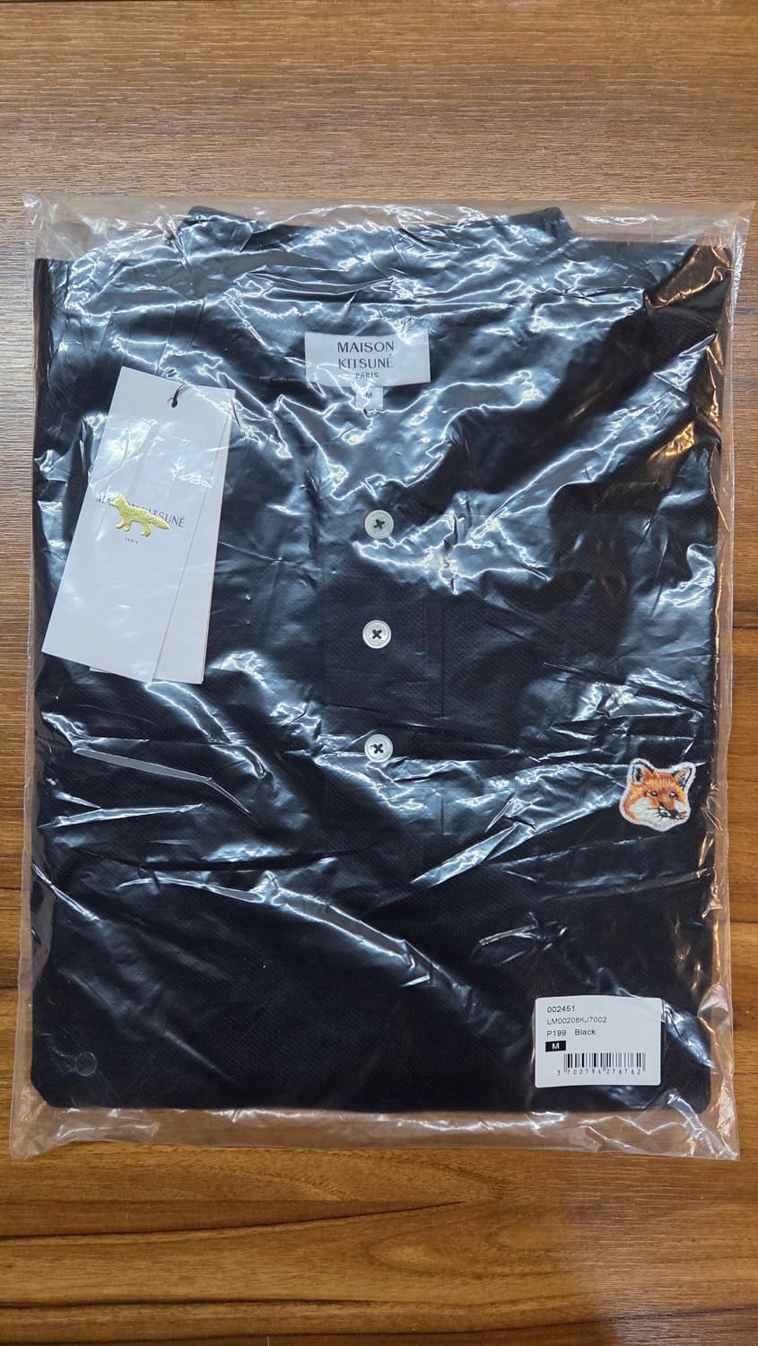 (새상품/정품)메종키츠네 pk 반팔 카라티M 상품이미지1