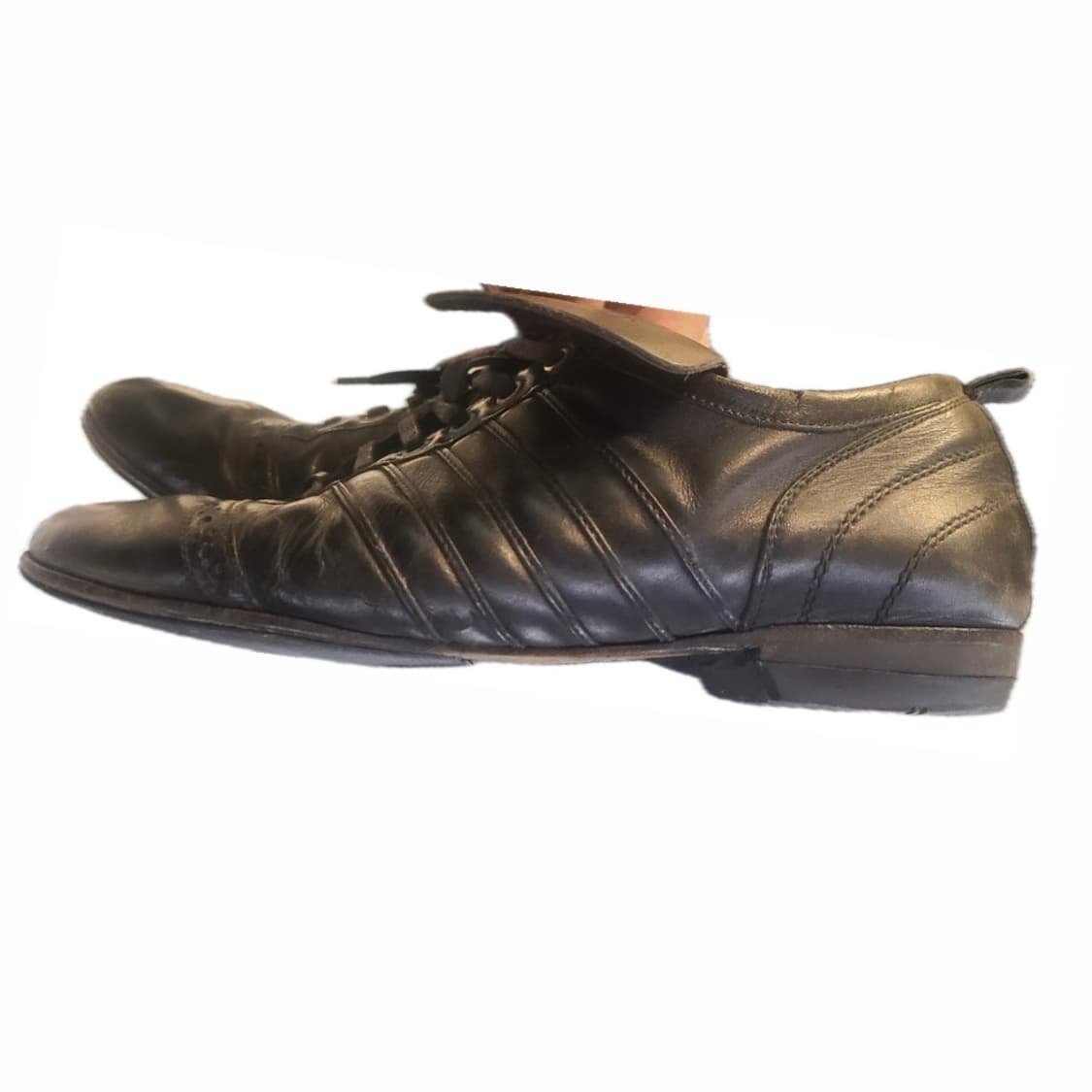 Gucci vtg flat leather shoes 상품이미지4