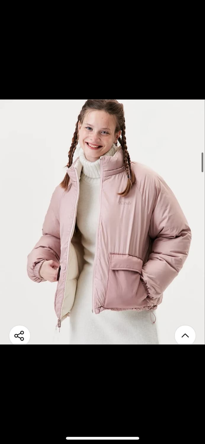 키르시 양면 덕다운 숏패딩 상품이미지8