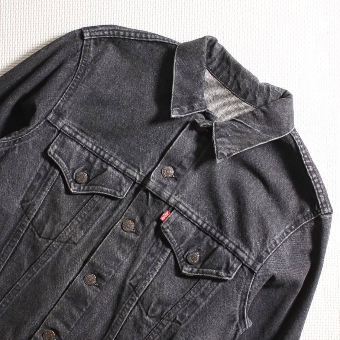 Levi’s 리바이스 흑청 데님 자켓 L023 상품이미지3