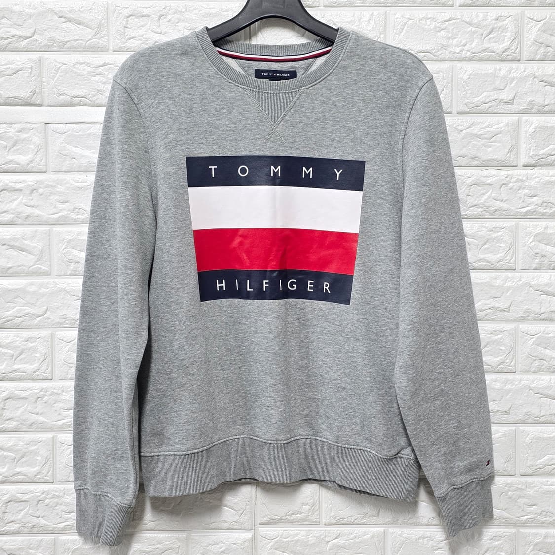 택포) 타미힐피거 맨투맨 M 회색 상품이미지1