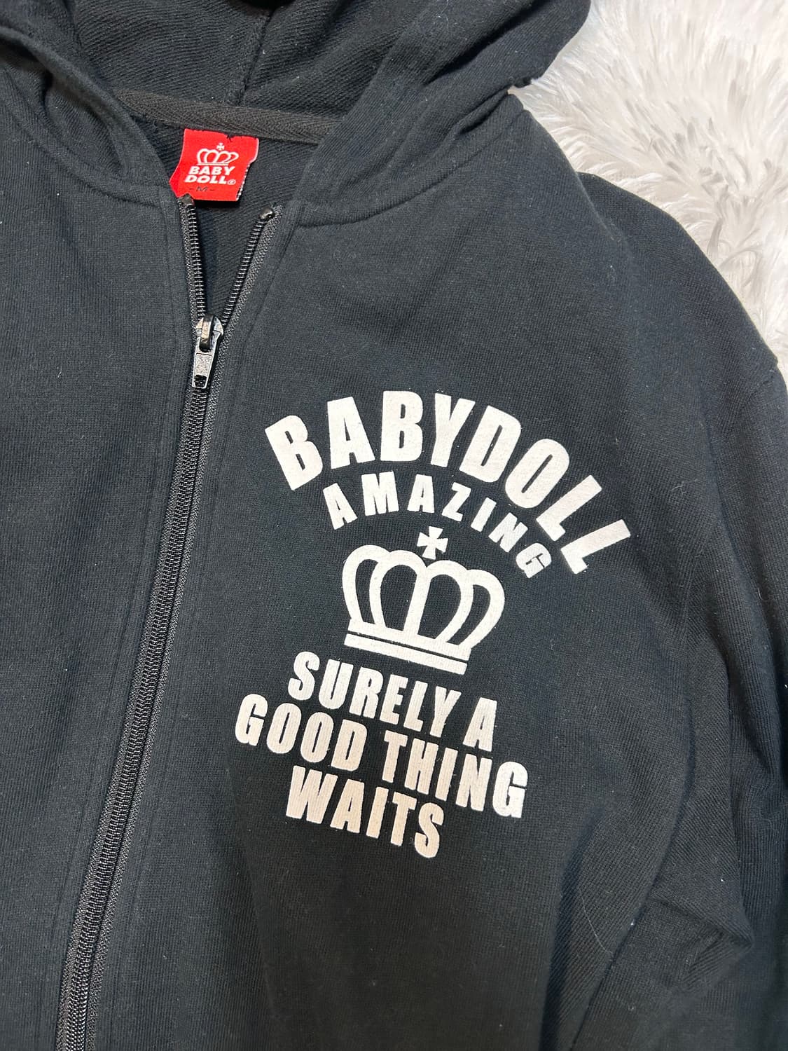 baby doll punk hood zip-up 상품이미지5
