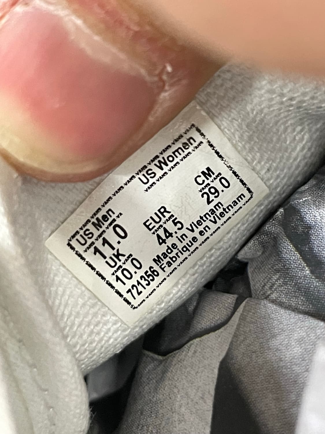 반스 클래식 어센틱 화이트 290 (gr-4128) 상품이미지10