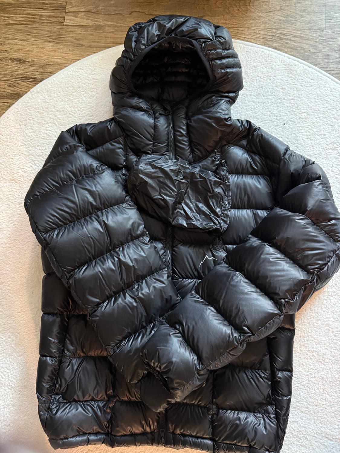 (M) 케일 라이트 다운 2 블랙 상품이미지1