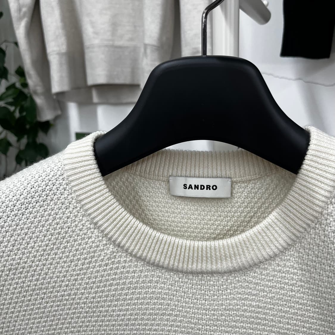 산드로 우먼 부클레 니트 M 상품이미지3