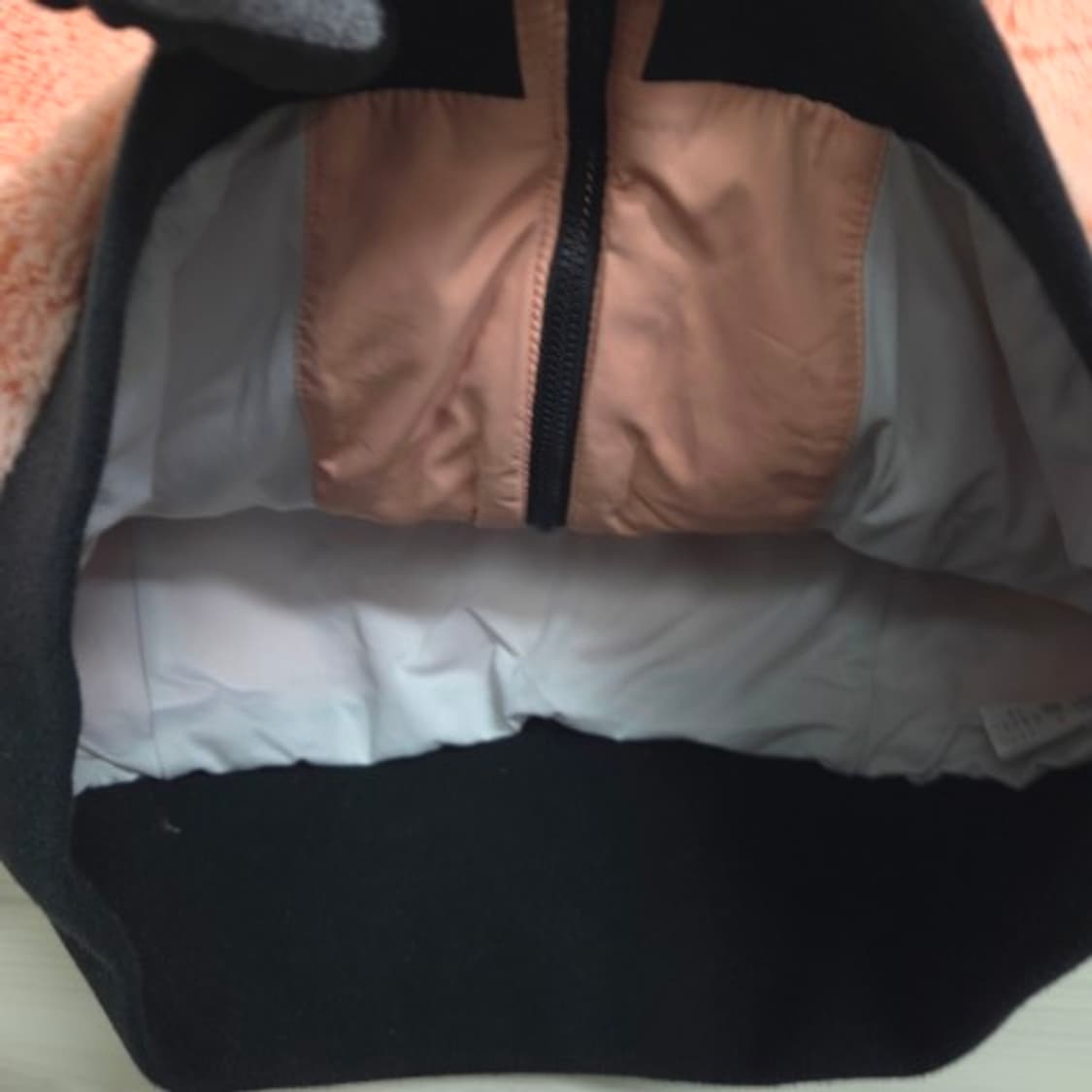 여66 테일러메이드 어패럴 여성 보아퍼 핑크 집업 조끼 베스트 상품이미지4