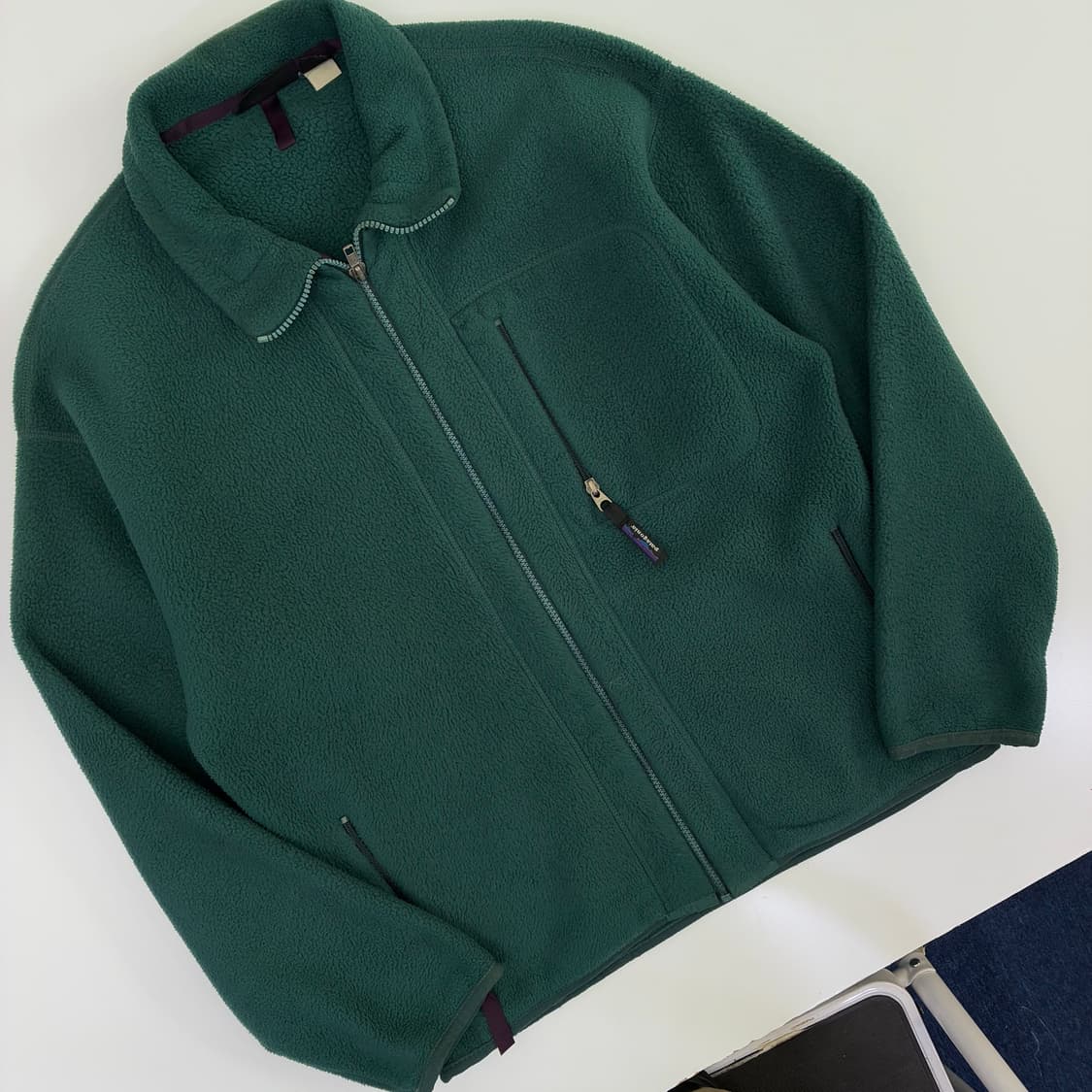 Patagonia 파타고니아 딥그린 재팬라인 90‘s 신칠라 자켓 상품이미지2