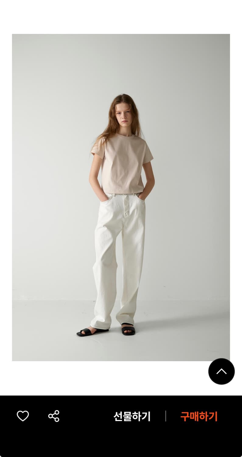 파사드패턴 클래식 테이퍼드 데님  상품이미지2