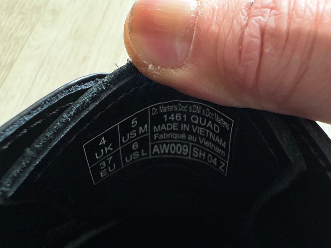 닥터마틴 1461 3홀 쿼드 230 상품이미지7