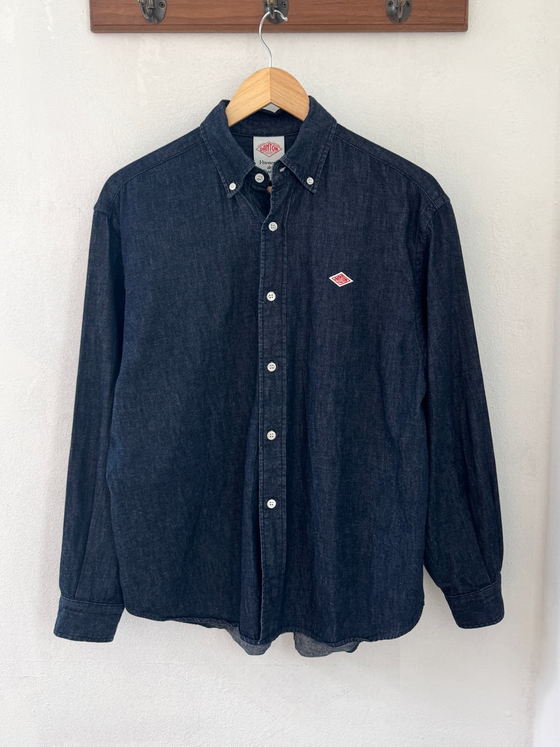 단톤 데님 셔츠 상품이미지2