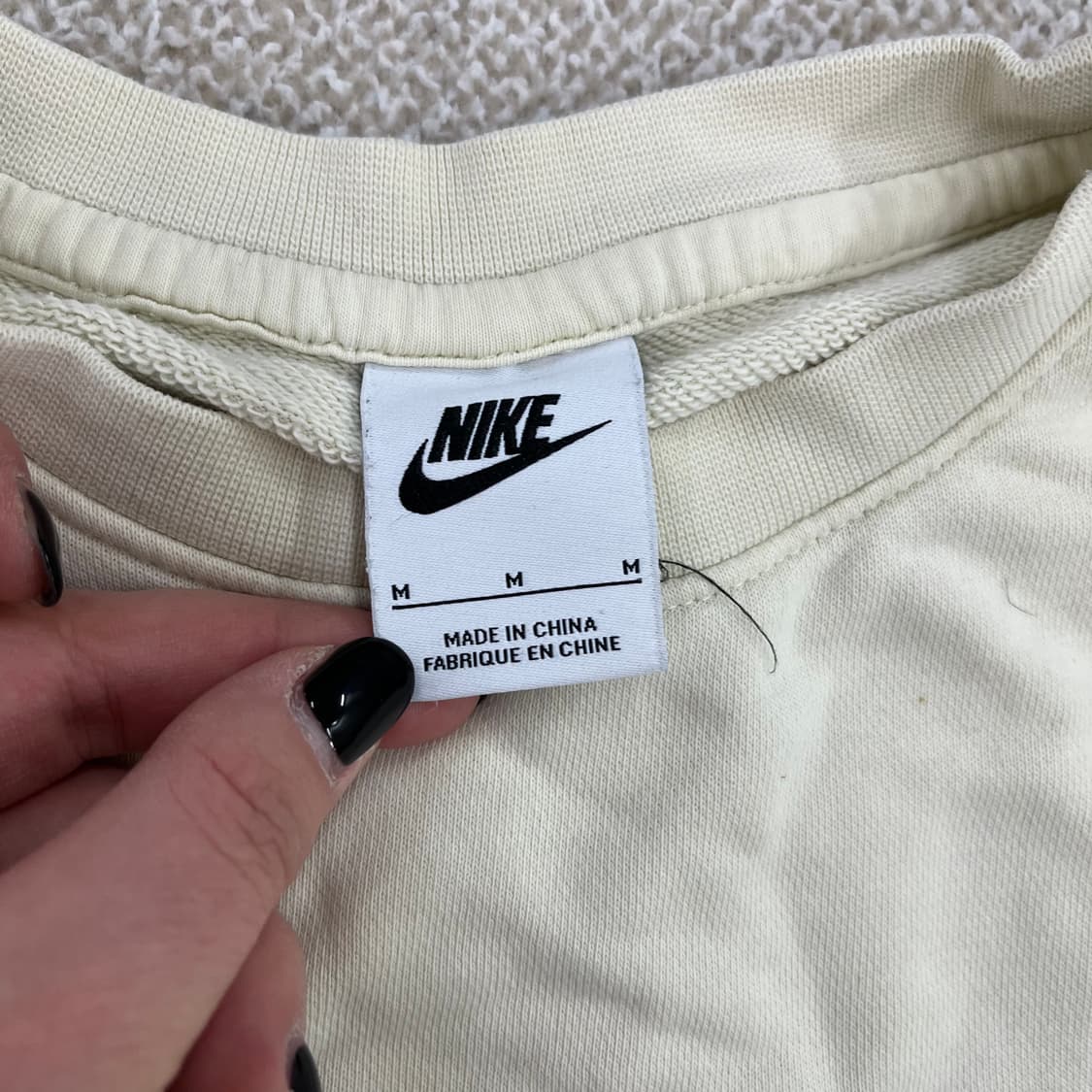 M 나이키 스우시 긴팔 맨투맨 0213M 상품이미지2