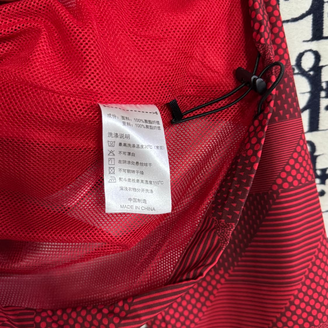 다이와 낚시복 방풍 자켓 S 레드/블랙 상품이미지3