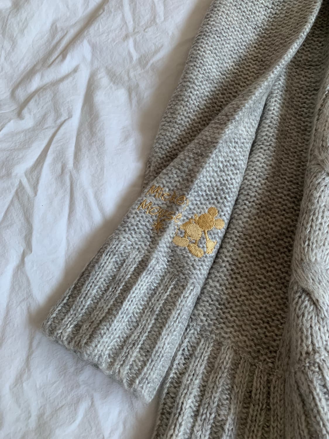 Disney 그레이 브이넥 가디건 상품이미지3