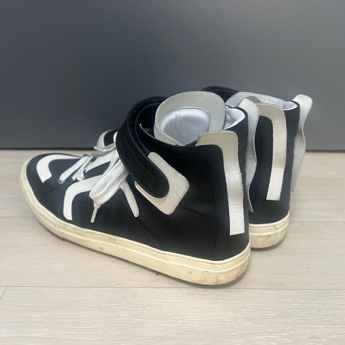 피에르하디 14ss 하이탑 검흰 상품이미지2