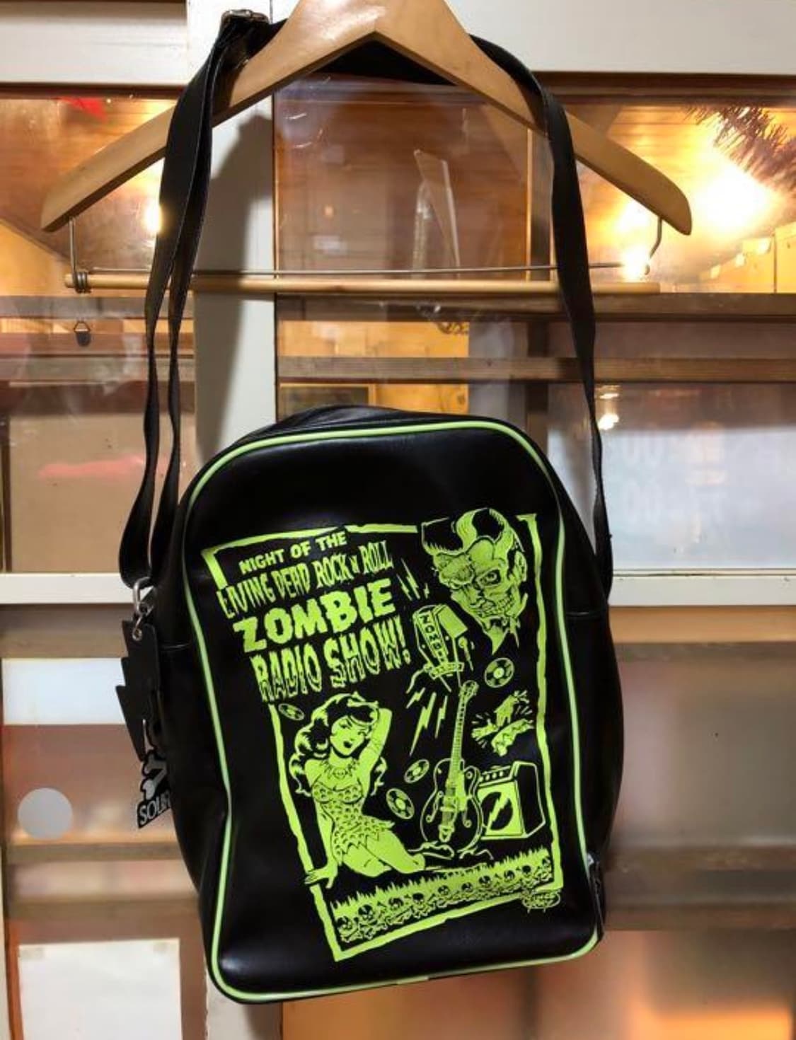 Sourpuss 씬키드 이모키드 씬이모 고스펑크 크로스백 숄더백  상품이미지1