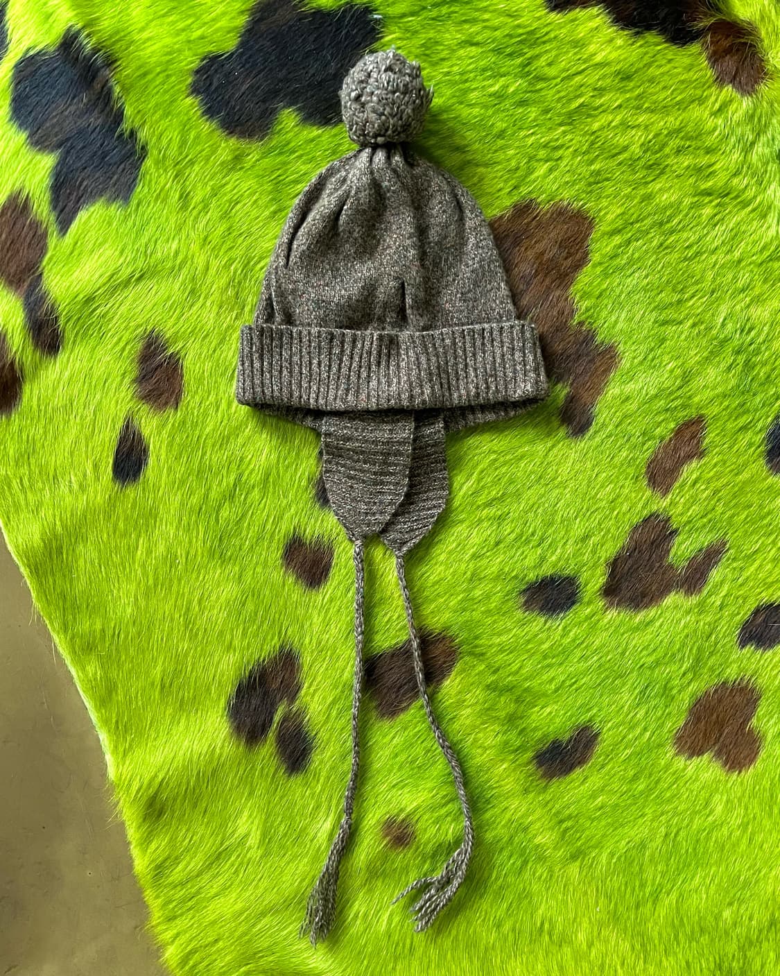 Ray Cassin レイカズン Ear-Muff Wool Beanie 상품이미지6