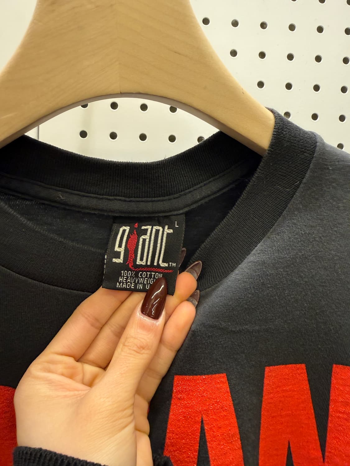 너바나 All Apologies 앨범 프린팅 반팔 티셔츠 U1234 상품이미지5