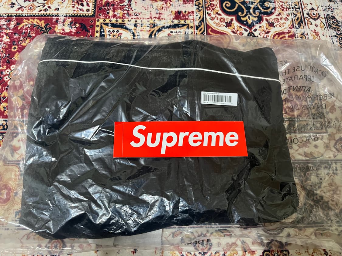 🔥금일가격[XL] 슈프림 벨루어 메쉬 트랙 팬츠 블랙 - 26SS 상품이미지4