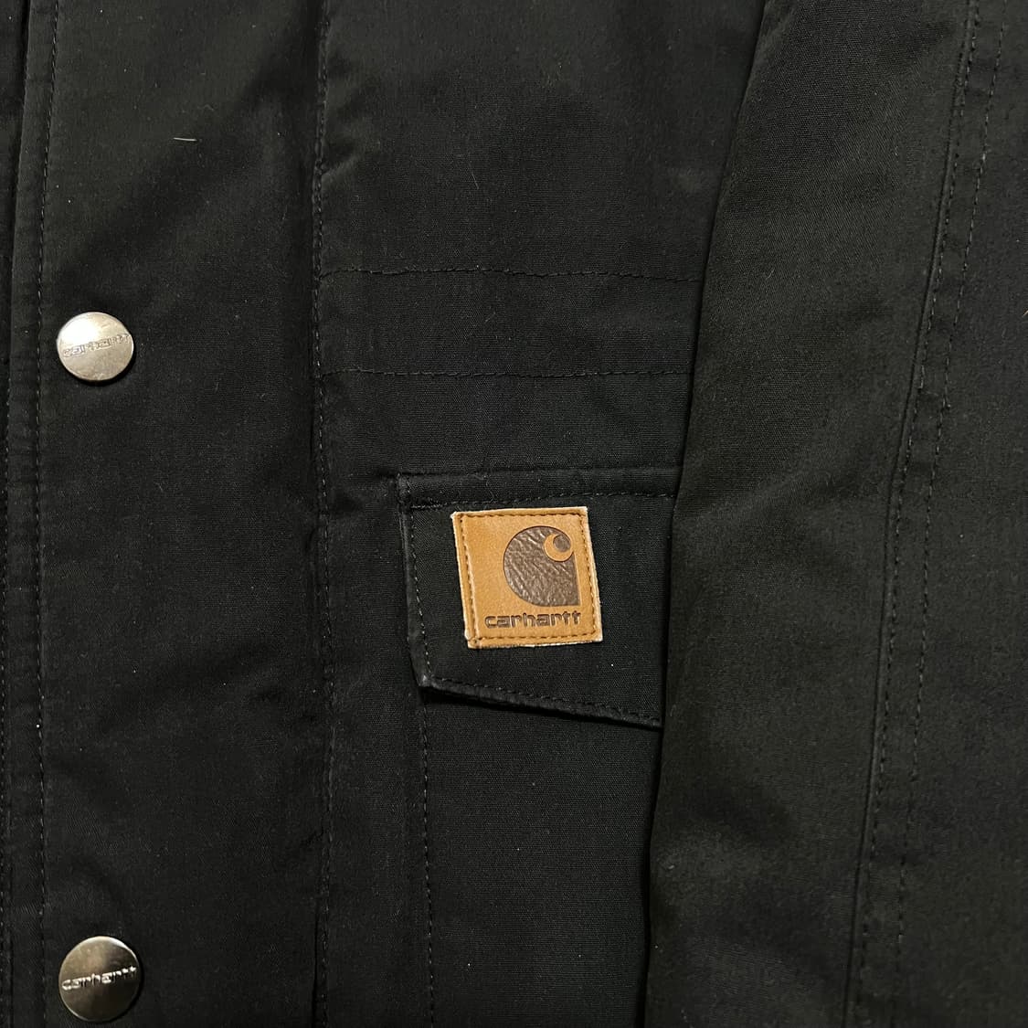 칼하트 트래퍼 와펜 퍼후드 야상 롱패딩 파카 [블랙] S/90 상품이미지4