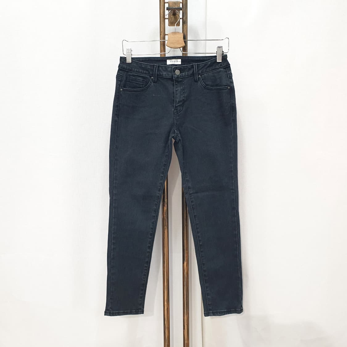 게스 여성 그레이 슬림스키니 바지(26-27) 상품이미지1