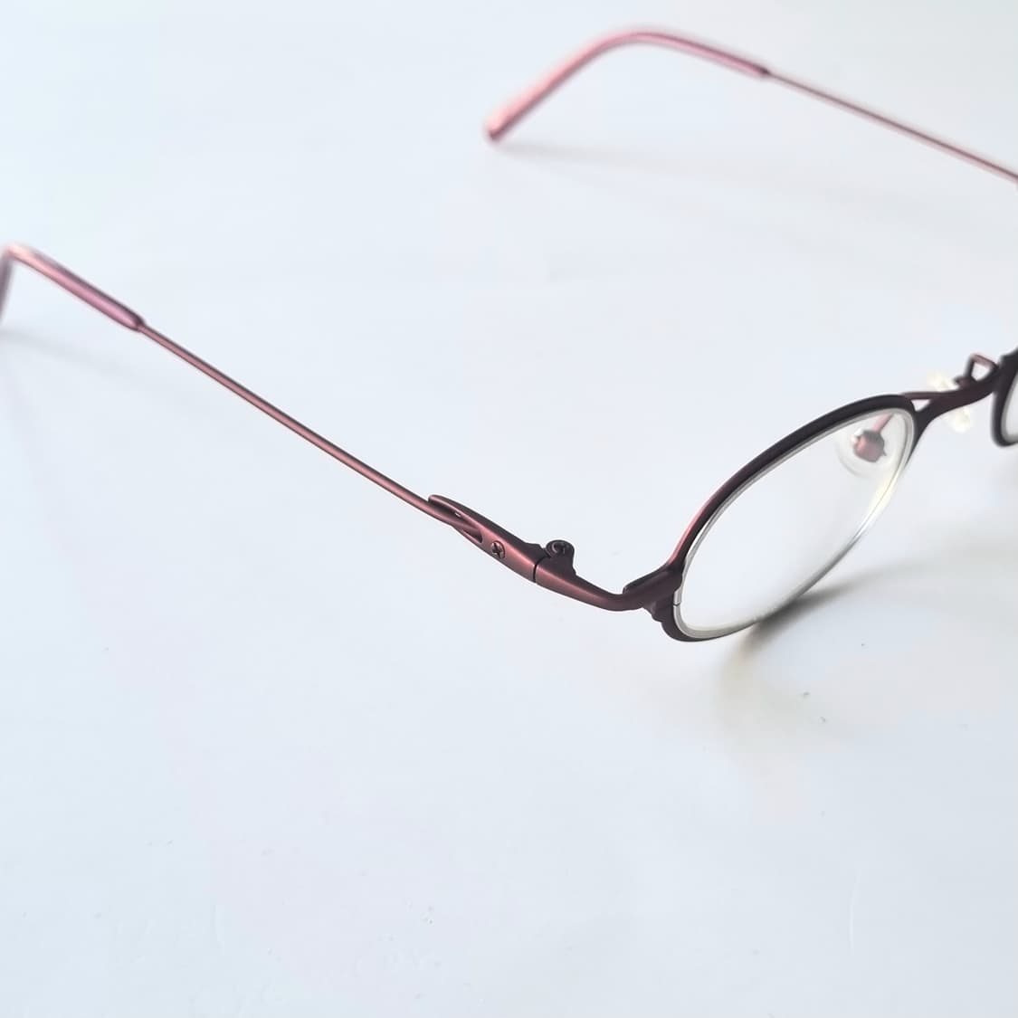 데드스탁 데드스탁 BONIA 빈티지 무드 미니멀 오벌 메탈 안경테 상품이미지8